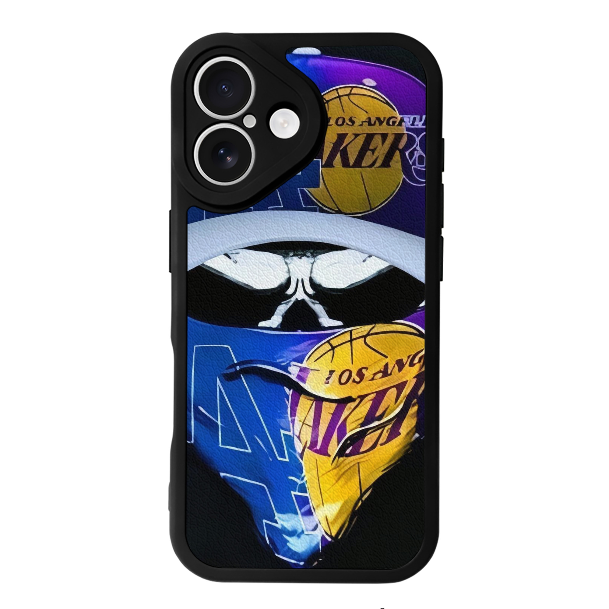  IPhone 16 Silicone Leather Case – UV Print, Lambskin Texture – Perfect Fit, Wireless Charging Compatible, Scratch Resistant, Precise Cutouts – Stylish Protection For IPhone 16